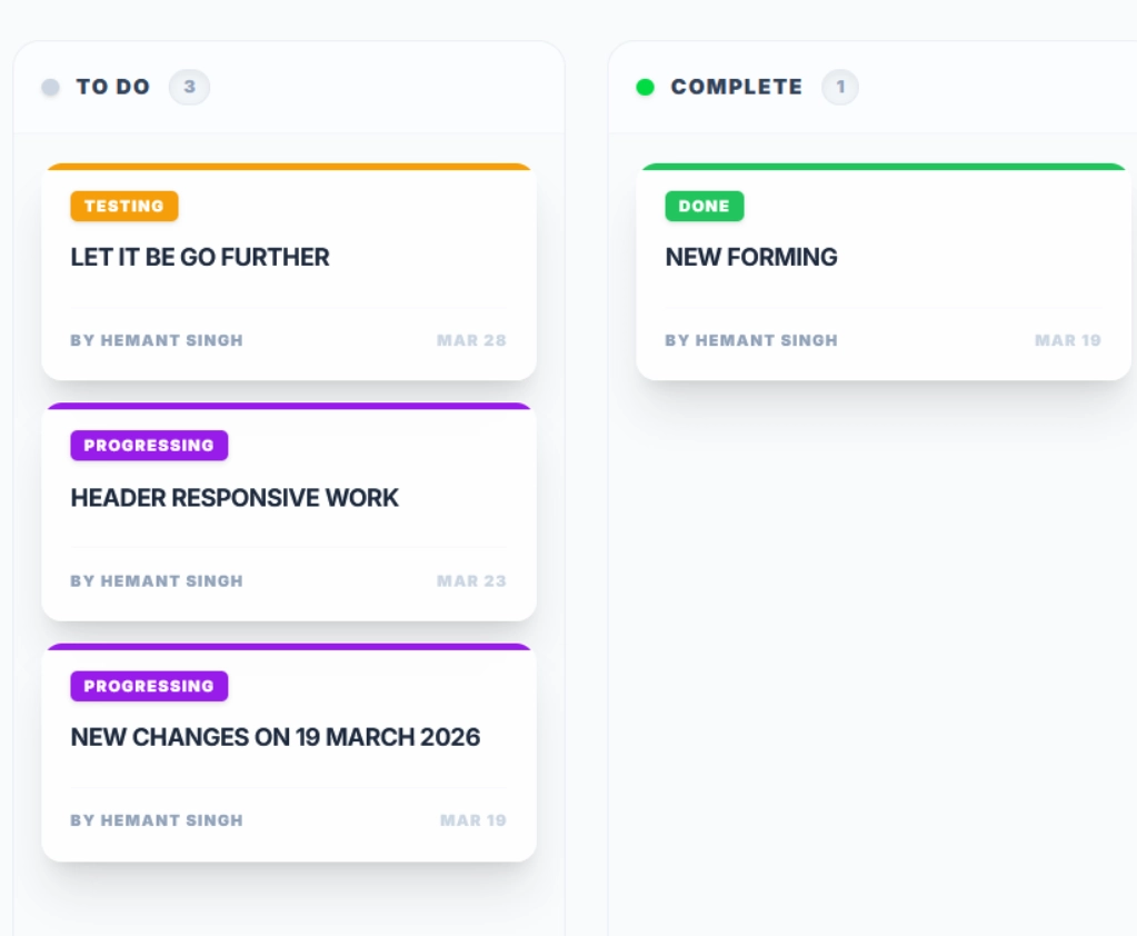 One-Click Project Sharing - Instant client portals without login requirements